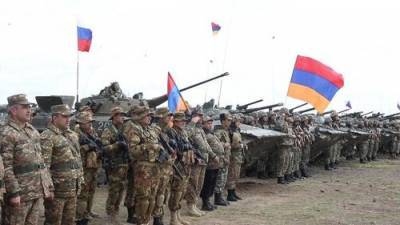Начались совместные Армяно-российские военные учения