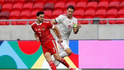 Оздоев удвоил преимущество сборной России в матче с Венгрией