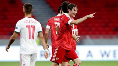 Фернандес забил за сборную России по футболу третий раз в карьере