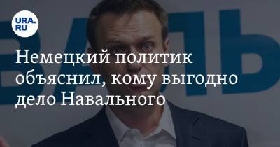 Немецкий политик объяснил, кому выгодно дело Навального