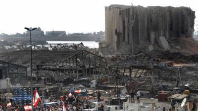 В Бейруте прекратили поиски, связанные со взрывом в порту