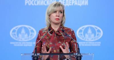 Захарова задала вопросы главе МИД ФРГ после заявления о Навальном
