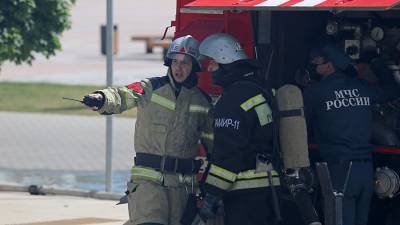 400 человек эвакуировали из-за пожара в отеле в Геленджике