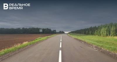 В Татарстане отремонтировали региональную дорогу в Спасском районе