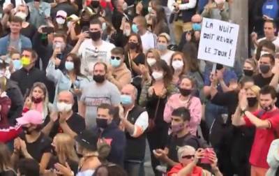 В Брюсселе разогнали протест против ограничений из-за COVID-19, есть задержанные