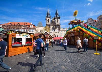 Пасхальные ярмарки в Праге откроются 21 марта