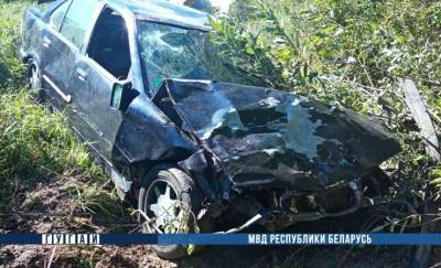 Стали известны подробности двойной аварии в Речицком районе с тремя пострадавшими