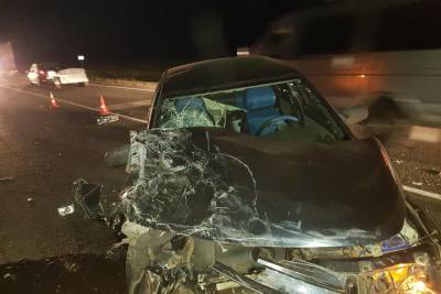В Рязанской области погиб водитель после столкновения пяти машин