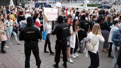 В Белоруссии на протестах 6 сентября задержали 633 человека