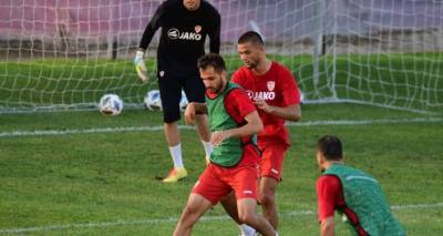 Сборная Северной Македонии прибыла в Тбилиси без двух травмированных футболистов