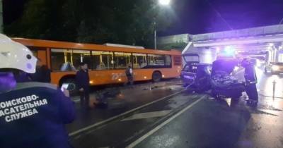 Водитель легковушки был пьян: в полиции рассказали подробности ДТП с Audi и автобусом на ул.Киевской