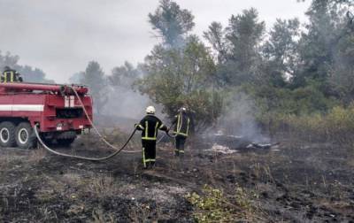В Луганской области ликвидировали три очага пожара