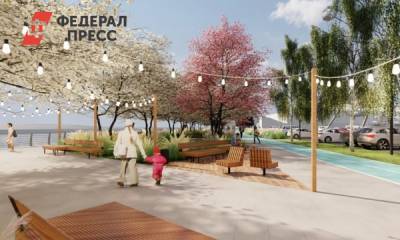 В Челябинске представили проект набережной за КРК «Мегаполис»