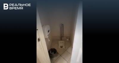 В КФУ прокомментировали состоянии туалета в главном корпусе