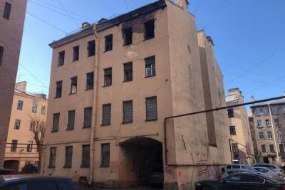 Аварийный дом на Лиговском реконструируют под апарт-отель