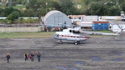 Потерявшиеся в горах Сочи туристы эвакуированы на вертолете