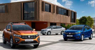 Renault представил фото обновленных версий Sandero и Logan