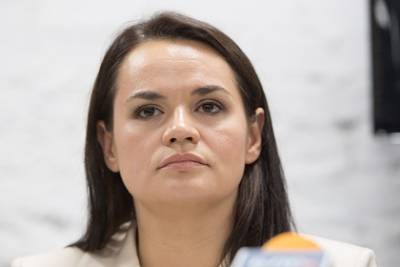 Тихановская назвала террором исчезновение лидеров оппозиции