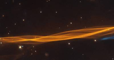 Снимок фантастического взрыва сверхновой в созвездии Лебедя