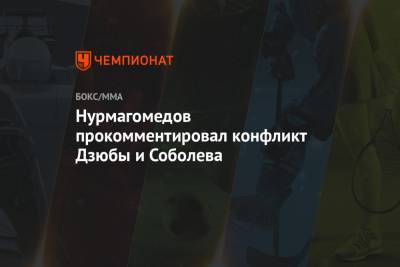 Нурмагомедов прокомментировал конфликт Дзюбы и Соболева