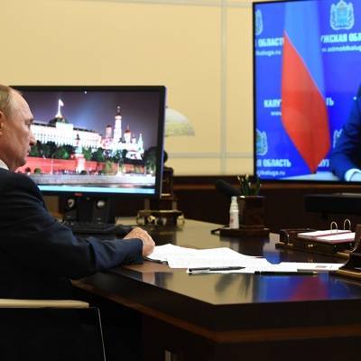 Путин и Шапша обсудили вопрос свалок на территории Калужской области