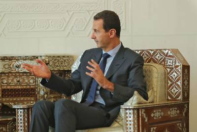 Асад поблагодарил Россию за помощь в восстановлении экономики