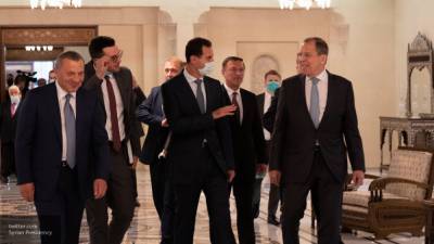 Лавров и Асад обсудили стабилизацию обстановки в Сирии