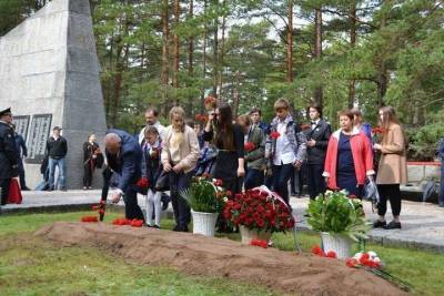 В финском Ханко захоронили останки советских солдат