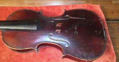 Москвич полез на антресоль и нашел скрипку Страдивари XVII века