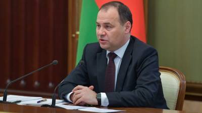 Премьер Белоруссии привился российской вакциной от коронавируса