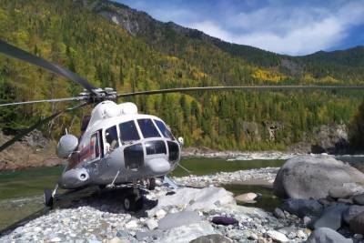 В Бурятии вертолет нашел двух пропавших туристов из Москвы