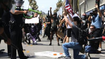 В США началась очередная волна антирасистских протестов