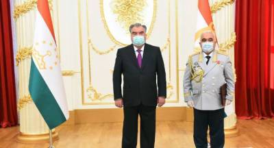 В Таджикистане появился новый генерал-полковник