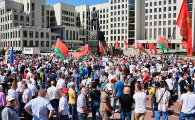 Евросоюз призвал власти Белоруссии освободить всех задержанных участников протестов