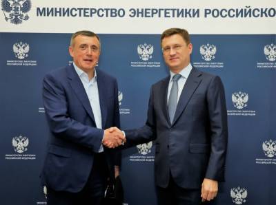 Губернатор Лимаренко провел встречу с министром энергетики Новаком