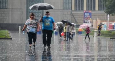 Пасмурная погода с дождями ожидается в столице 8 сентября