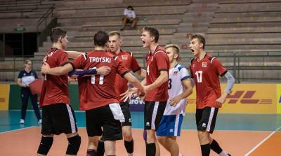 Белорусские волейболисты уступили соперникам из Чехии на юниорском ЧЕ в Италии