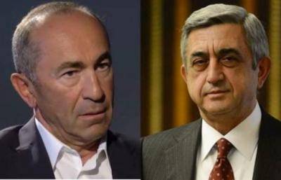 «Иратес»: Роберт Кочарян и Серж Саргсян пришли к согласию