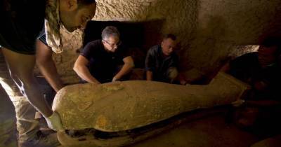 В Египте найден необычный тайник с 13 гробами