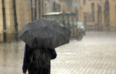В шести районах Сахалина ожидается сильный дождь