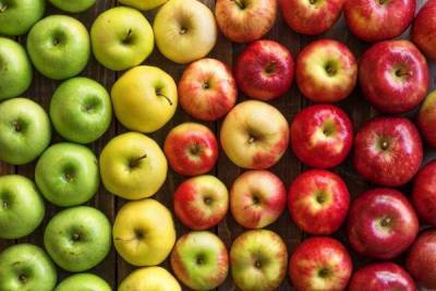 Как по цвету определить калорийность яблок