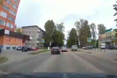 В Тверской области наказали водителя, опасный маневр которого запечатлел видеорегистратор