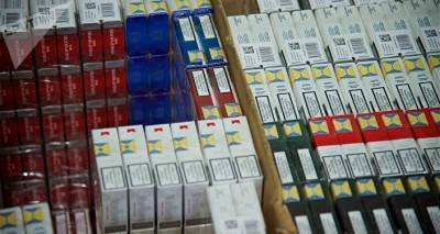 На западе Грузии конфискована большая партия контрабандных сигарет