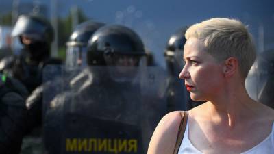 МВД Украины: Марию Колесникову не смогли вывезти из Беларуси