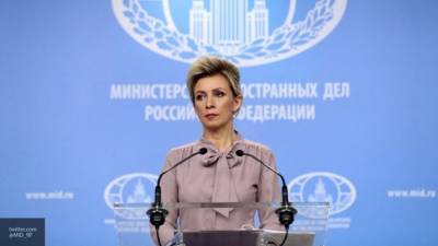 Захарова заявила, что МИД РФ ждет визита посла ФРГ