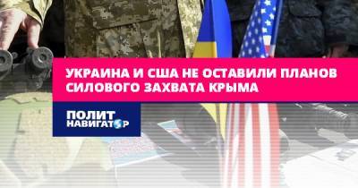 Украина и США не оставили планов силового захвата Крыма