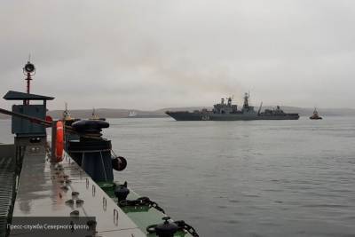 Северный флот России зафиксировал боевые корабли НАТО в Баренцевом море