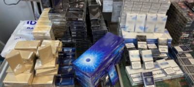 Таможенники Карелии обнаружили около двух тысяч пачек контрафактных сигарет