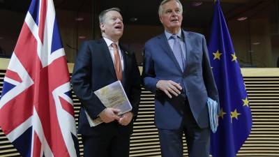 Переговоры Лондона и Брюсселя по "брекситу"
