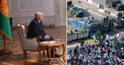 Лукашенко заявил, что ему обидно из-за протестов в Белоруссии
